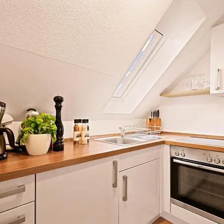 Apartmán Ferien-apartment Haubentaucher - Mit Priv Strandzugang